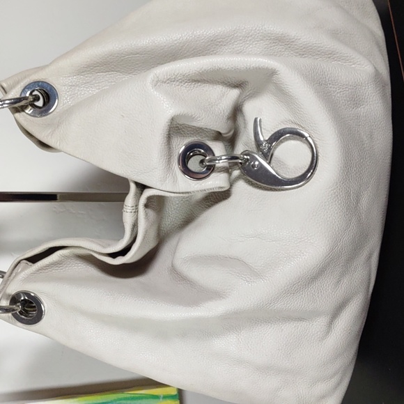 Simply Vera by Vera Wang Pebbled Leather Hobo Bag - Picture 2 of 8